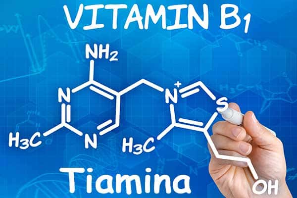 fórmula vitamina B1 o Tiamina