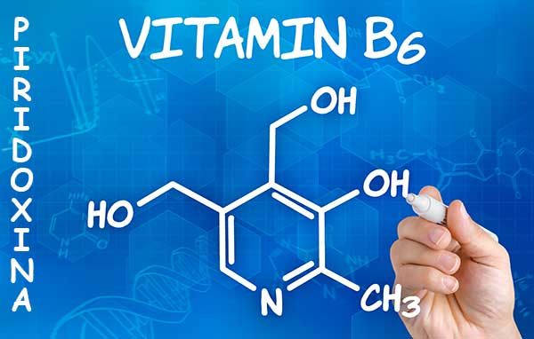 fórmula vitamina B6 o Piridoxina